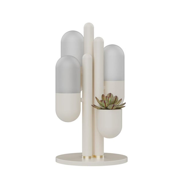 Cactus Table Lamp by Creativemary For Sale - Image 9 of 16