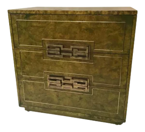 Mastercraft Burl Chest in Green Tint