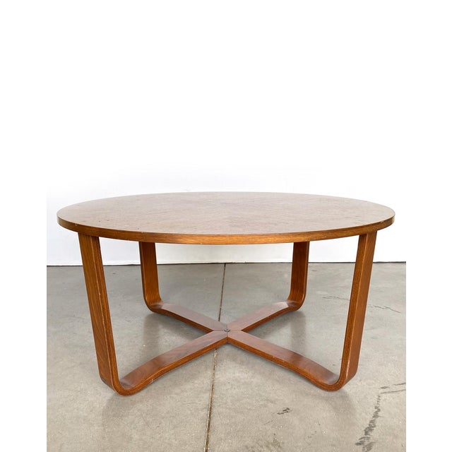 Vintage Round Plate Table For Sale - Image 6 of 6