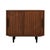 Vintage Scandinavian Walnut Cabinet For Sale - Image 12 of 12