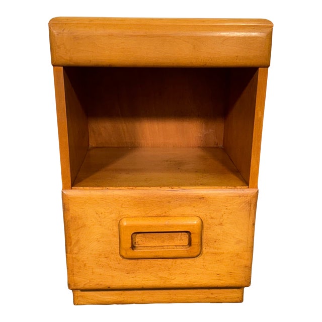 American Modern Nightstand Made by Conant Ball For Sale