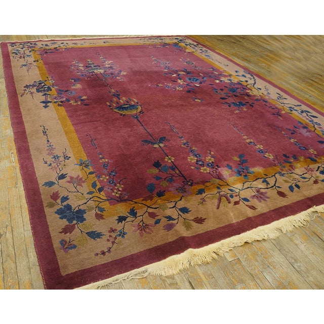 1920s Chinese Art Deco Carpet ( 9' x 11' 6" - 275 x 350 cm) Chinese - Art Deco As the name implies, pieces woven between...