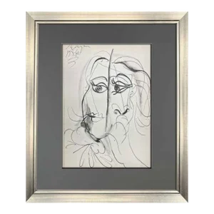 Pablo Picasso Limited Edition Lithograph | Royan 19.8.40 | Justification W/Frame