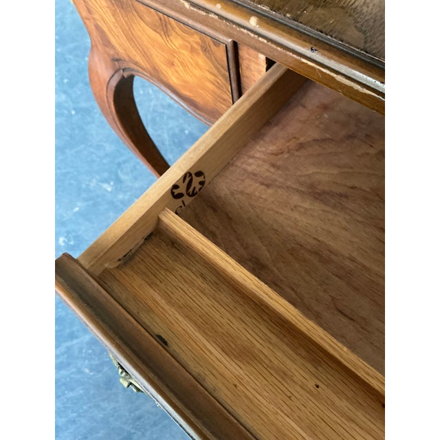 Sienna Vintage Regency Drexel Writing Desk For Sale - Image 8 of 8