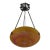 French Art Deco Pendant Light by Daum & Majorelle - 1925 Chandelier France For Sale