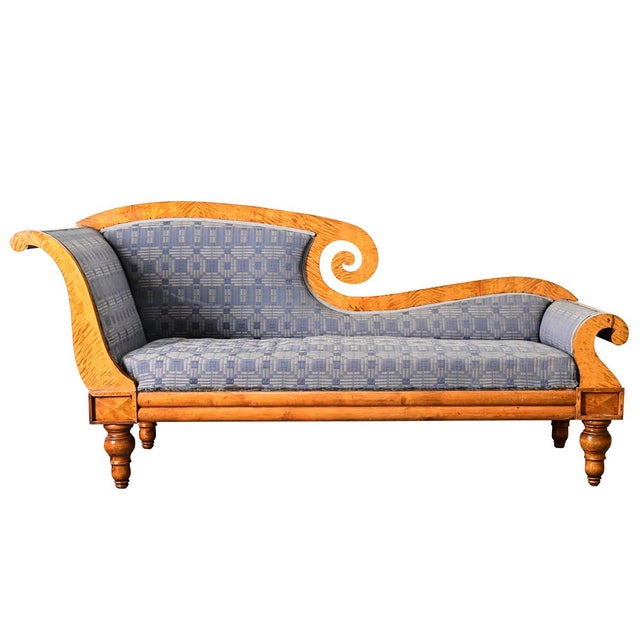 Swedish 19th Century Biedermeier Chaise For Sale - Image 10 of 10