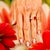 Red Natural Ruby Sapphire Ring Size 6.5 14k Y Gold 3.11 TCW Certified For Sale - Image 8 of 10