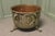 Metal Dutch Embossed Brass Crested Log Bin, 19th Century For Sale - Image 7 of 8