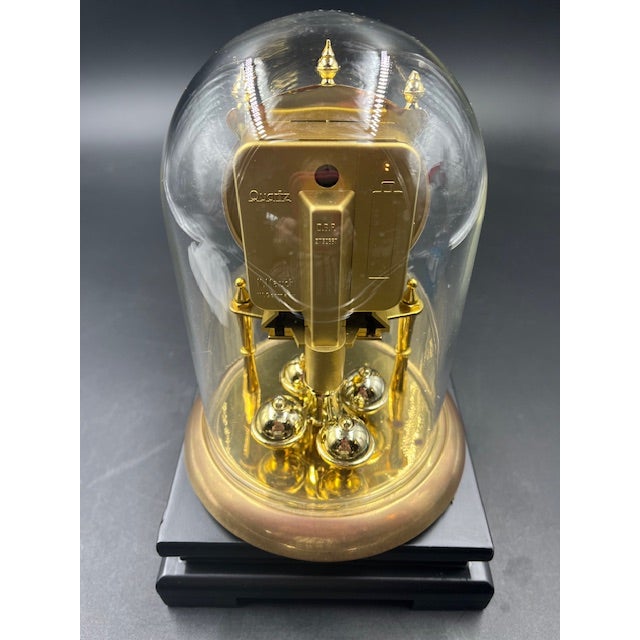 Late 20th Century German Anniversary - Style Small Mantle Clock For Sale - Image 6 of 12