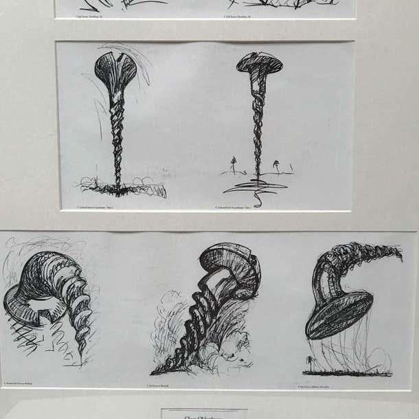 Claes Oldenburg "The Soft Screws" Pop-Art Print by Claes Oldenburg Published by Gemini g.e.l For Sale - Image 4 of 7
