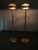 Vintage Brass and Amber Glass Floor Lamps by Kamenický Šenov, 1970s, Set of 2 For Sale - Image 14 of 18