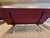 Eames Authentic Herman Miller Eames Compact Sofa in Red Upholstery For Sale - Image 4 of 7