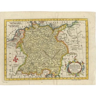 Antique Map of Germany by T. Kitchin, 1770 For Sale