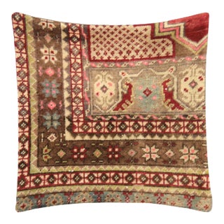 1960s Turkish Oushak Pillow For Sale