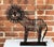 1980s Vintage C.1980's Curtis Jere Style Wire Lion Figure For Sale - Image 5 of 8