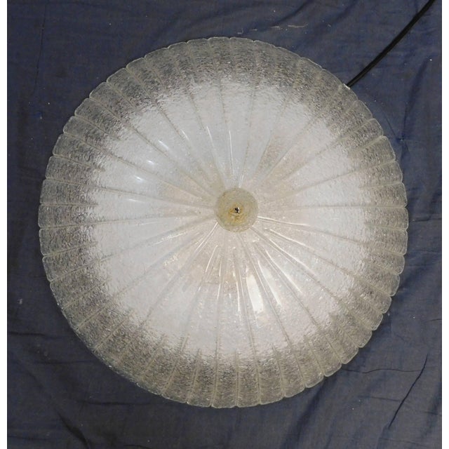 Italian 1960s Murano Graniglia Flush Mount For Sale - Image 3 of 8