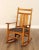 1990s Stickley Mission Collection Harvey Ellis Oak Rocking Chair For Sale - Image 5 of 12