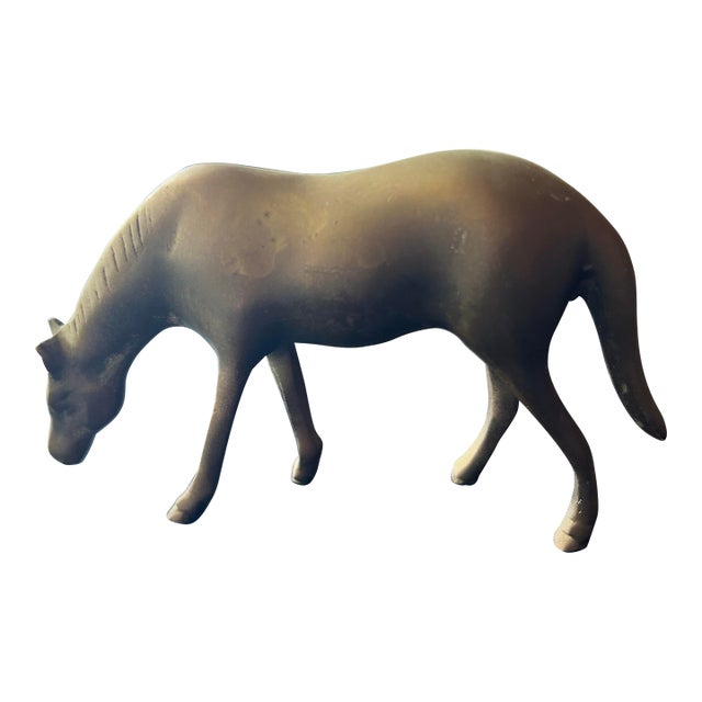 Vintage Cast Metal Horse For Sale