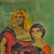Modern Unknown, Serigraphy Tribute to Titian, 2000s, Wood and Brass For Sale - Image 3 of 7