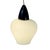 Vintage MCM Pendant Light in Semi Translucent White Glass and Red Top by Louis Kalff, 1950s For Sale - Image 4 of 9