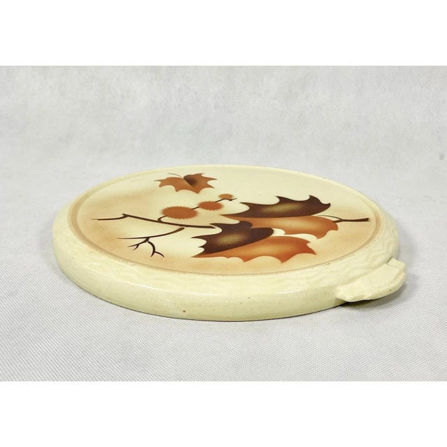 Ceramic Art Deco Ceramic Cake Plate from Grünstadt Heinrich Kalau, 1930s For Sale - Image 7 of 13