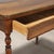 Antique Walnut Console with Glass Top and Drawer, Italy, 19th Century For Sale - Image 3 of 9