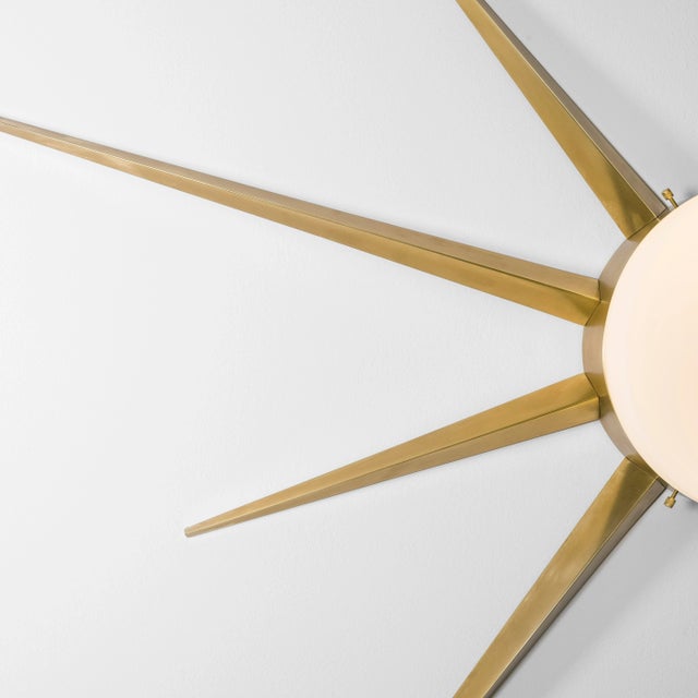 Metal Lighting / Design for Macha Solare Capri Flush Mount For Sale - Image 7 of 12