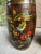1900 - 1909 Pair Set Antique English Oak Barrel Jardinière Planter Rosemaling Hand Painted For Sale - Image 5 of 18