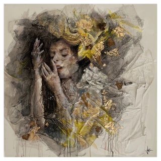 Jessica Spagnolo, NEFTI, Mixed Media on Canvas, 2023 For Sale