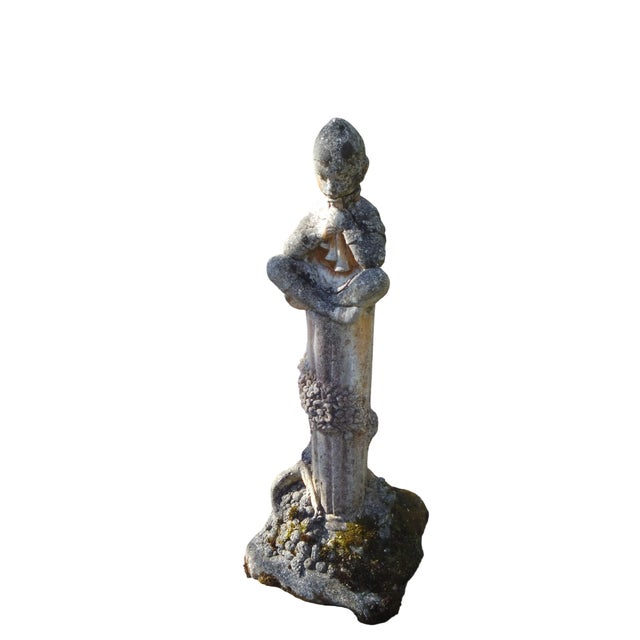 Antique Stone Figure from England, 1890s For Sale - Image 12 of 12
