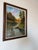 Mid-Century Modern 1995 Vintage River Landscape Oil on Masonite Painting, Signed & Framed For Sale - Image 3 of 12