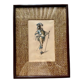 19th Century 1868 Don Juan Hand Colored French Lithograph For Sale