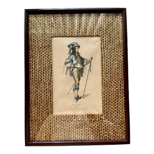 19th Century 1868 Don Juan Hand Colored French Lithograph