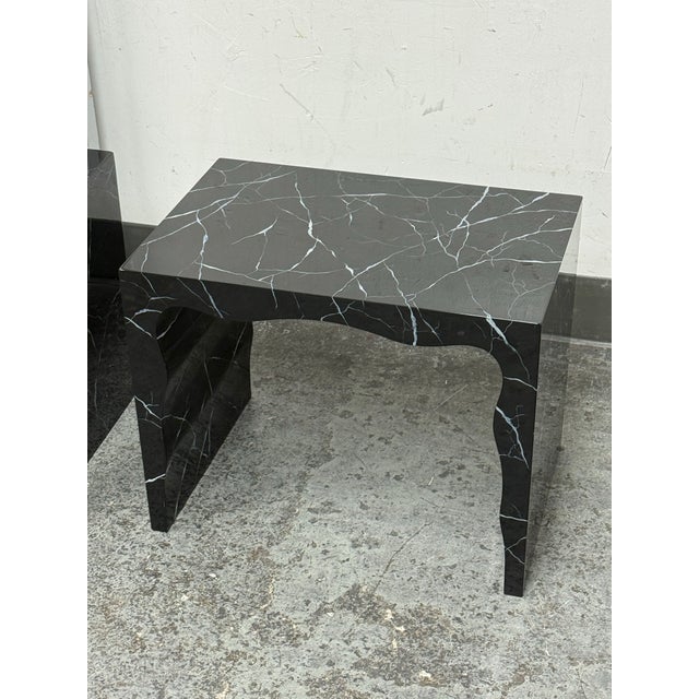 Made Goods Foster Benches/Side Tables, Pair For Sale - Image 10 of 12