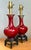 Wood Vintage Sand De Bouf Glazed Ceramic Lamps - A Pair For Sale - Image 7 of 12