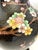 Vintage Chinese Cloisonné Enamel Vase With Cherry Blossoms, Bird & Butterfly For Sale - Image 9 of 12