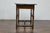 English 19th Century English Bobbin Leg Oak Side Table with Drawer and H Form Stretcher For Sale - Image 3 of 12