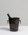 Mid 20th Century France Chocolate Silver Ice Bucket For Sale - Image 13 of 15