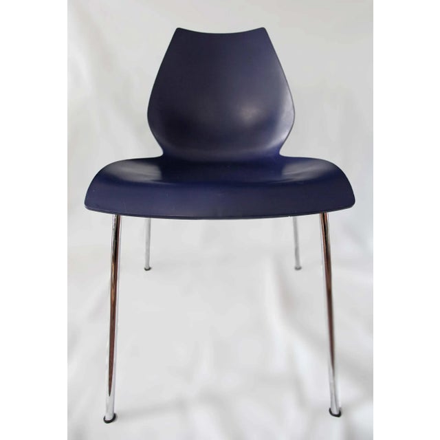 Kartell Vintage Italian Kartell Chairs - A Pair For Sale - Image 4 of 5