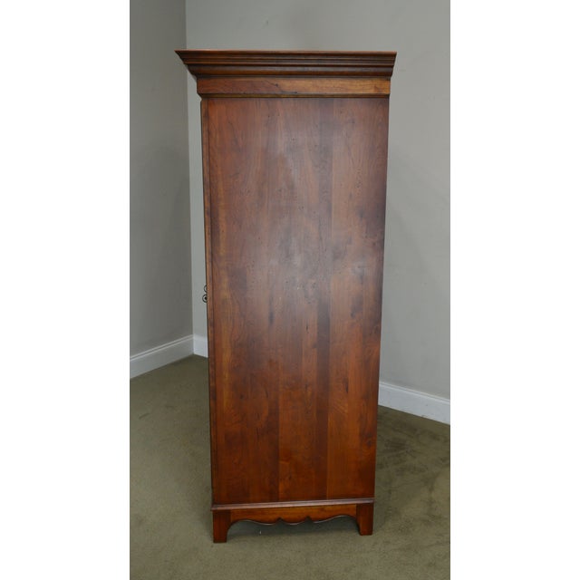 Ethan Allen "Maison" Collection French Country Style Cherry Tv Armoire