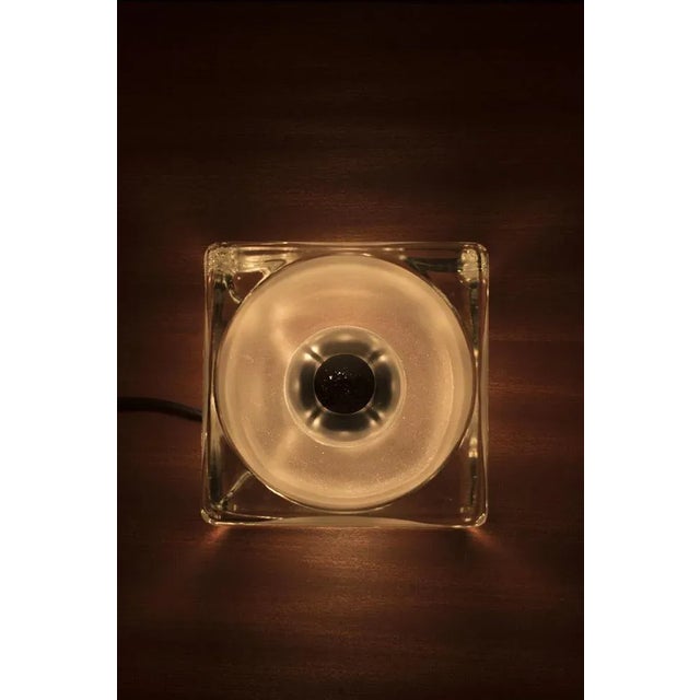 Glass Table Lamp from Putzler For Sale - Image 6 of 10