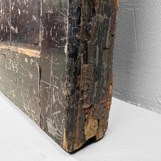 Antique Japanese Architectural Hikido Sliding Door Wall Panel, 1860s For Sale - Image 12 of 18