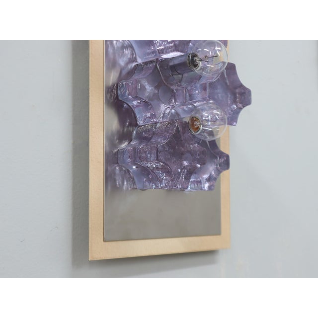 Sculptural Poliarte Murano Glass Wall Sconces, 1970s, Set of 2 For Sale - Image 12 of 12