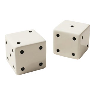Vintage Dice Salt and Pepper Shakers For Sale
