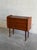 Beautiful vintage Scandinavian Modern nightstand crafted in teak in Denmark. This elegant Danish small dresser features...