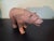 Beatiful walking bear sculpture Black forest style Glass eyes Material :; Resin,soapstone.