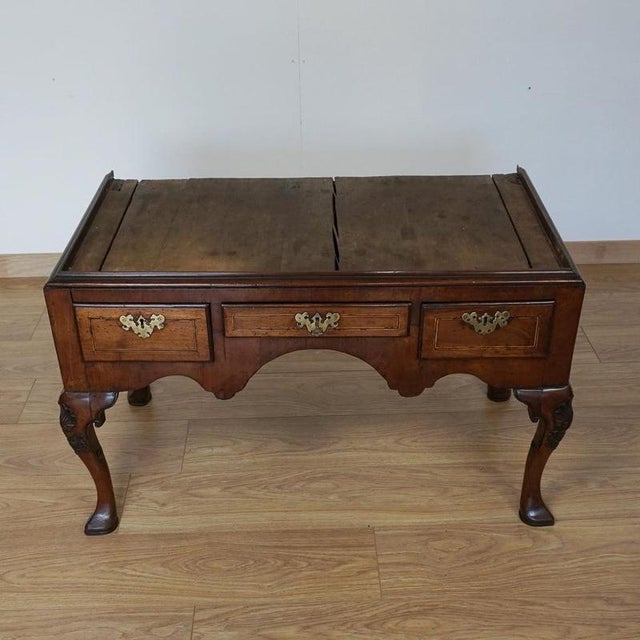 George II Walnut Chest on Stand with Cabriole Legs For Sale - Image 17 of 18