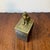 Brass Mid 20th Century Egyptian Brass Box With Falcon For Sale - Image 8 of 11