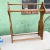 Spanish Revival Spanish Revival Style Solid Oak Blanket Rack For Sale - Image 3 of 10