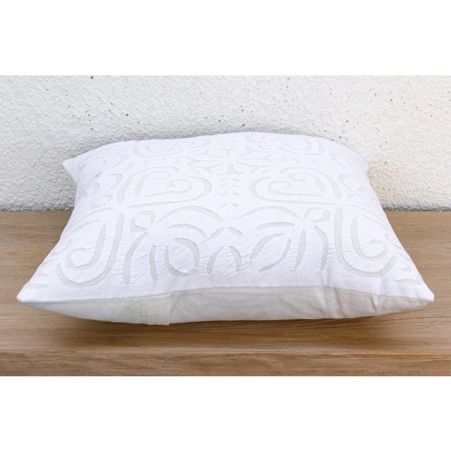 Gulmohar Applique Pillow Cover For Sale In Los Angeles - Image 6 of 8